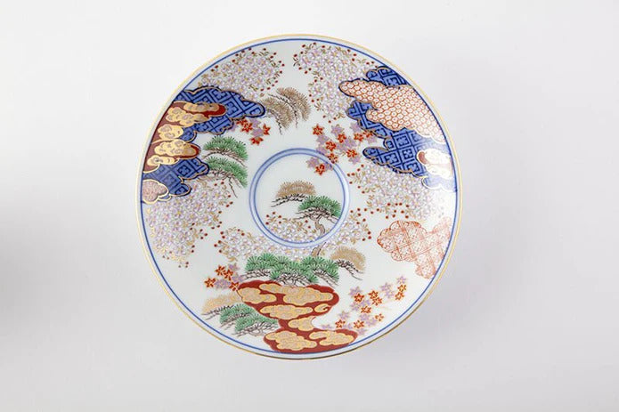 春秋文【コーヒー碗皿】